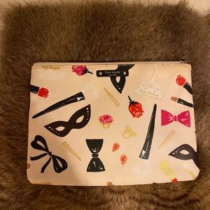 Kate spade tote/ makeup bag!